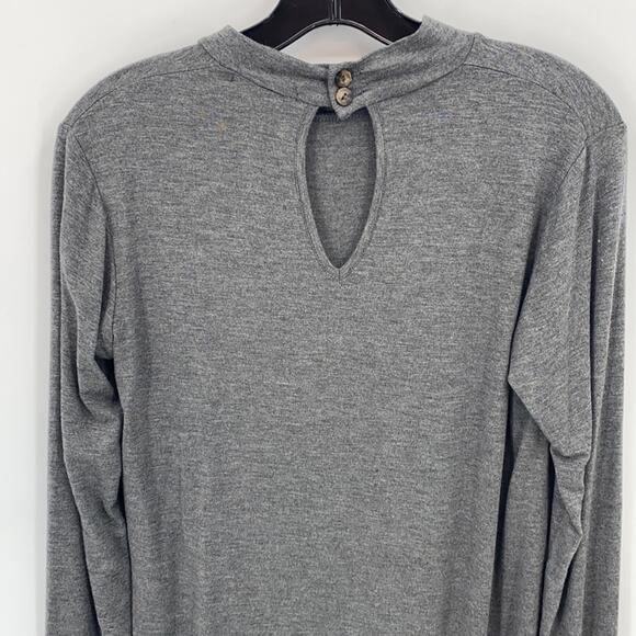 Sweet Journey Women's Casual Gray Long Sleeve Top Size Small - Picture 8 of 10